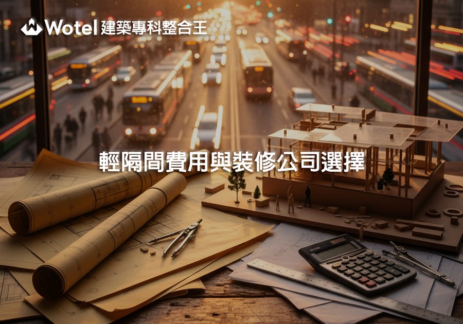 輕隔間費用估價與裝修公司選擇
