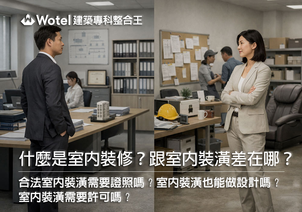 什麼是室內裝修？跟室內裝潢差在哪？什麼情況該找哪一個？費用上有何不同？