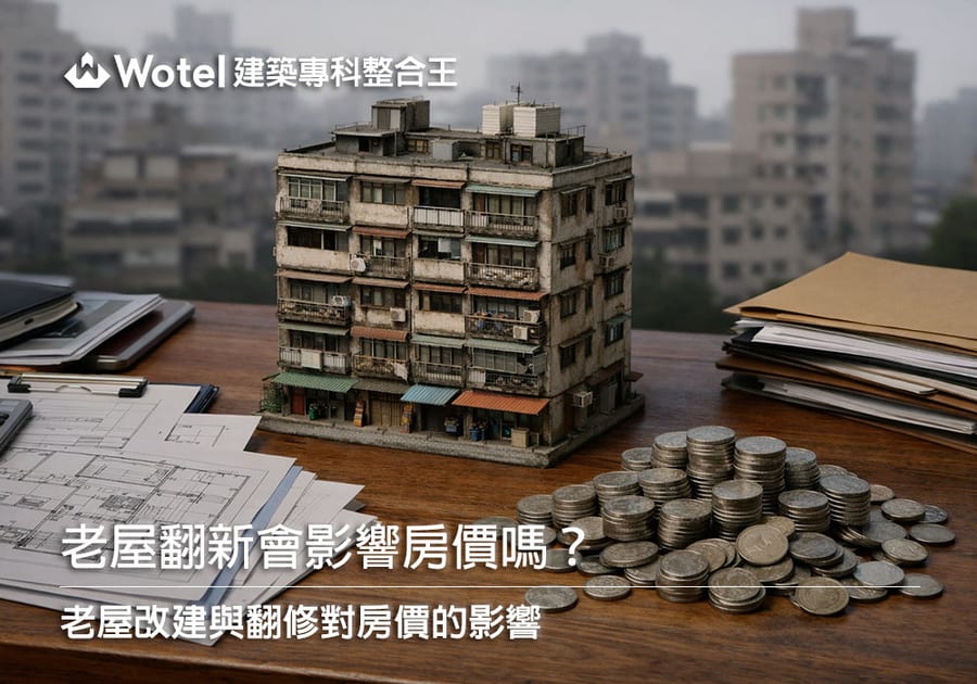 老屋翻新會影響房價嗎?老宅延壽能提高房屋售價嗎?