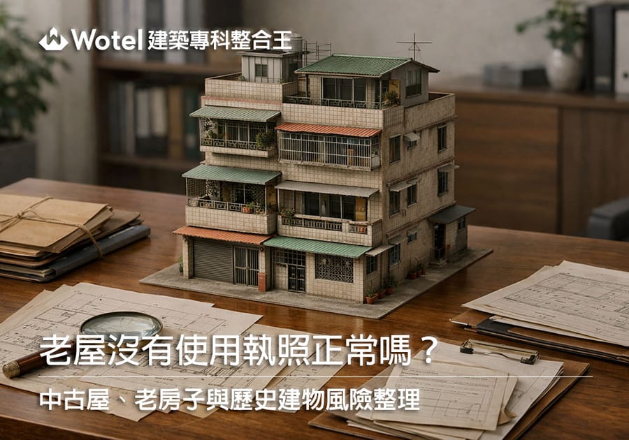 老屋沒有使用執照正常嗎？中古屋、老房子與歷史建物風險整理