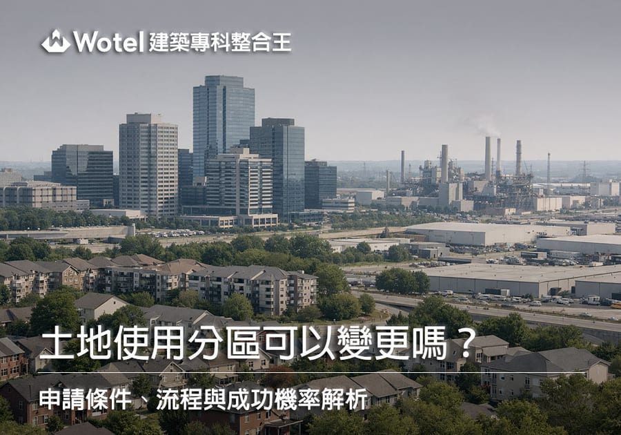 土地使用分區可以變更嗎？申請條件、流程與成功機率解析