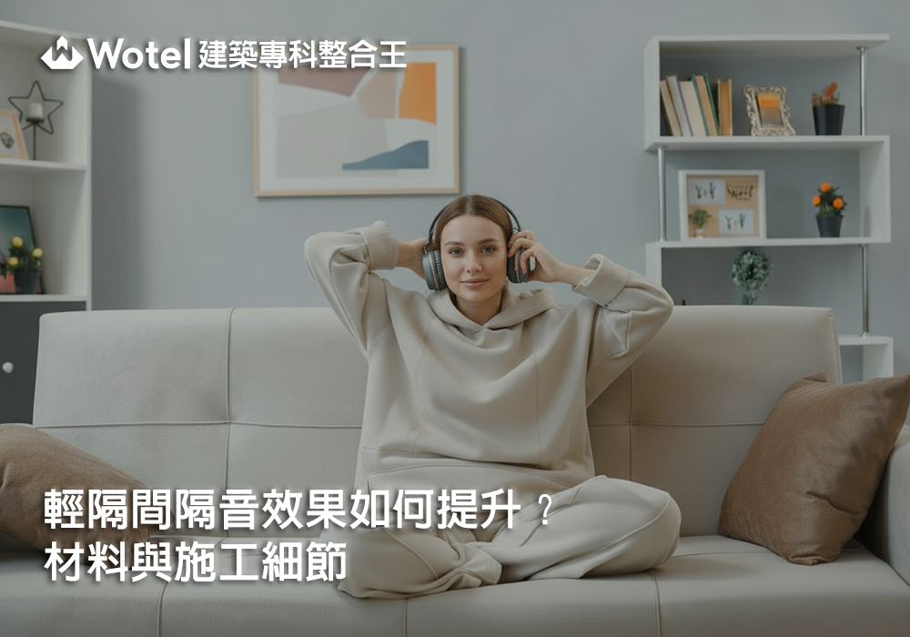 輕隔間隔音效果如何提升？材料與施工細節